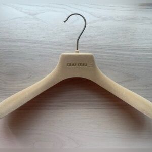 Miu Miu Cream Hanger